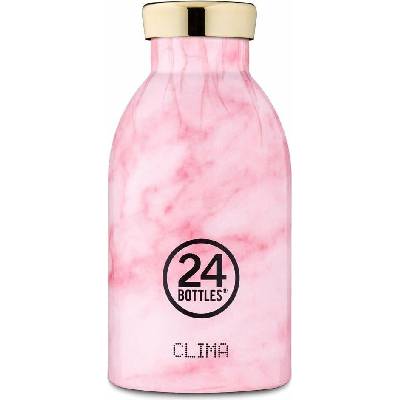 24Bottles Termoska Clima Grand 330 ml růžový mramor