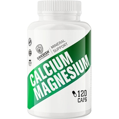 Swedish Supplements Calcium + Magnesium [120 капсули]