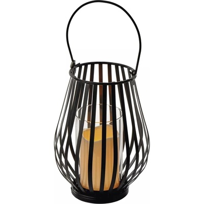 EMOS LED dekorácia lampáš zvislá mriežka 3× AAA blik.,t.b.