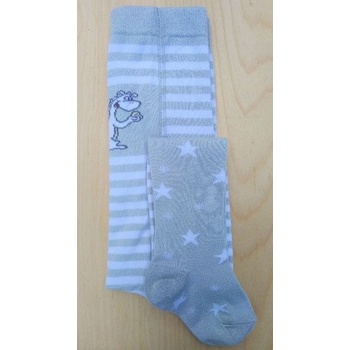 detské bambusové pančuchy Soptik šedá bledá