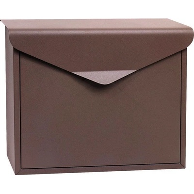 Richter Poštová schránka BK.57.HM so zvýšenou odolnosťou pČervenái dažďu hnedá oceľ