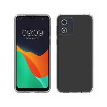 Image 1 of kwmobile Прозрачен калъф за Motorola Moto E13 - прозрачен