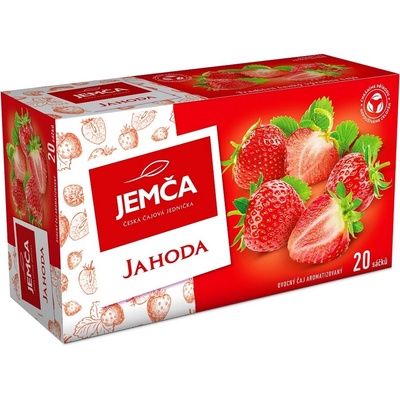 Jemča Čaj jahoda 40 g