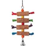 BIRD JEWEL Играчка Bird Jewel висяща класове с камбанка цветна 27x16см (452-31003)