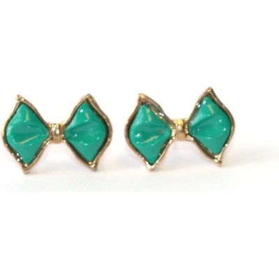 Fashion Jewerly zelená mašle 1158