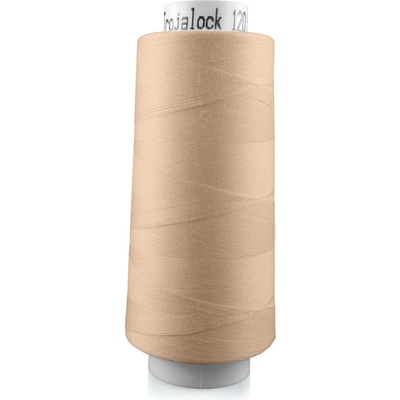 Nitě TROJALOCK polyester na overlock 2500m AMANN - více barev ods.: 0779 světle béžová