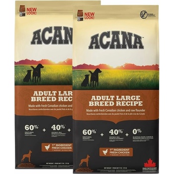 ACANA Puppy Large Breed Recipe 2 x 17 kg