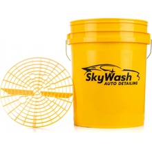 SkyWash Autodetailing Detailing Bucket žlutý 20 l se separátorem