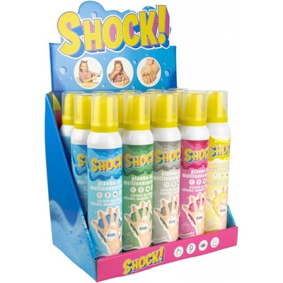Shock! Pianko gél 200ml Display 15 ks Mix