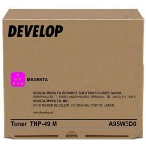 Develop Тонер касета DEVELOP TNP49M, ineo+ 3351, +3851, 12000 k. , Magenta (A95W3D0) - zettabytex
