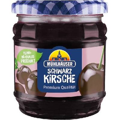 Mühlhäuser černá třešeň Džem 450 g