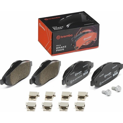 Sada brzdových platničiek kotúčovej brzdy BREMBO P 61 101X P 61 101X