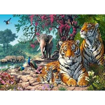 Image 1 of Castorland - Puzzle Tiger Sanctuary 300 - 300 piese