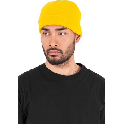 Urban Classics Шапка бийни в жълт цвят Heavyweight Beanie goldUB-1500KC-00109 - Жълт, размер one size