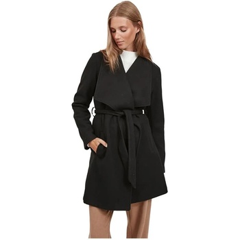 VILA Палто Vila Cooley coat - Black (Black)
