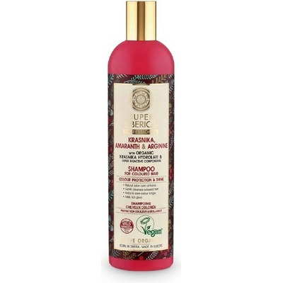 Natura Siberica Super Siberica Krasnika Amaranth & Arginne Shampoo for Coloured Hair 400 ml