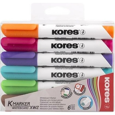 Kores K-Marker XW2 6 rôznych farieb