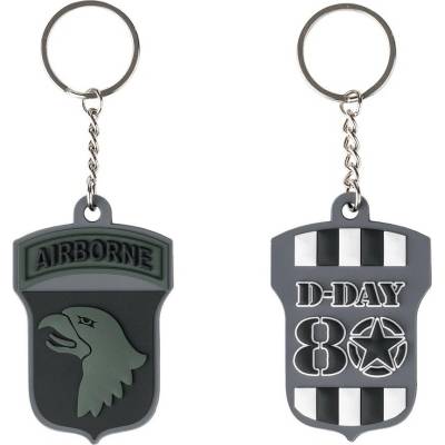 FOSTEX GARMENTS Klíčenka 3D PVC D-Day 80 Airborne