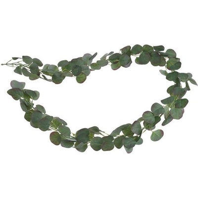 Girlanda eukalyptus 190 cm - tm. zelená