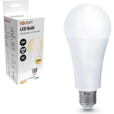 Solight LED žárovka , klasický tvar, 22W, E27, 3000K, 270°, 2090lm WZ535