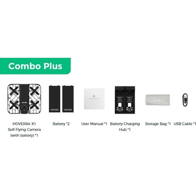 HoverAir X1 - Combo Plus Retail - černý DROHVRDRO0005