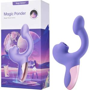 Magic Motion Magic Ponder - вибратор за двойна стимулация - лилав