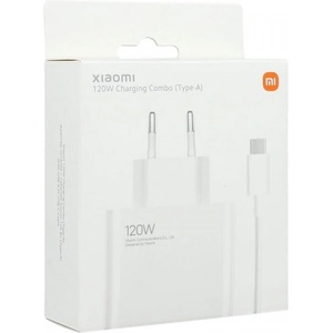  Оригинално Бързо Зарядно, XIAOMI 120W HyperCharge Combo (USB-A), BHR9462EU за Xiaomi 17