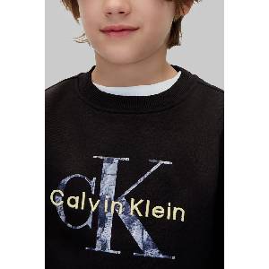 Calvin Klein суичър за деца с памук (LVCKFJB35B.9BY2)