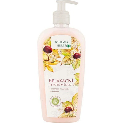 Bohemia Herbs Koňský kaštan krémové tekuté mýdlo 300 ml
