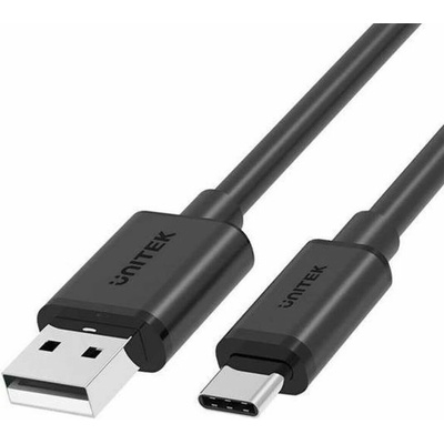 Unitek C14059BK USB, USB C, 2m, černý