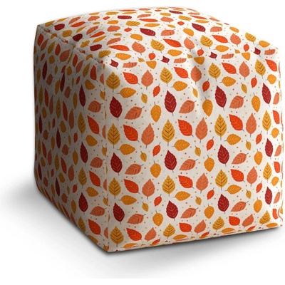 Sablio Taburet Cube Barevný listopad: 40x40x40 cm