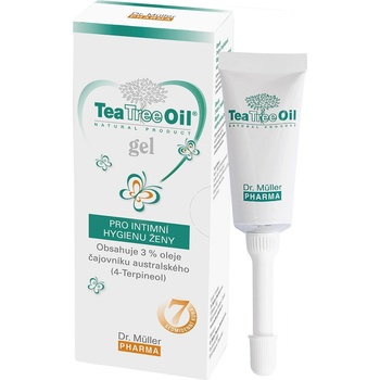 Dr. Müller Tea Tree Oil Gel for Women's Intimate Hygiene 3% 7x7.5ml