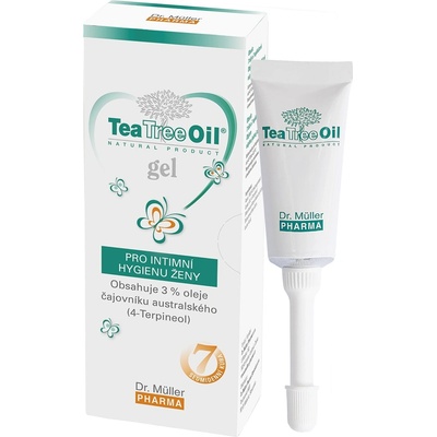 Dr. Müller Tea Tree Oil Gel for Women's Intimate Hygiene 3% 7x7.5ml