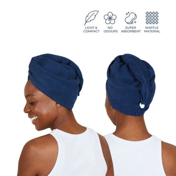 Dock & Bay: Тюрбан 63x26 см - Nautical Navy (нова опаковка) (5060668839102)