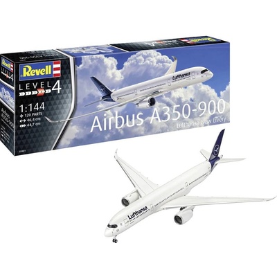 Revell 03881 Airbus A350-900 Lufthansa New Livery model letadla stavebnice 1:144