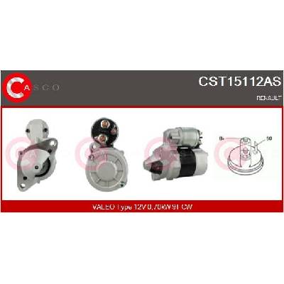 CASCO Štartér CST15112AS