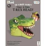 Fiesta Crafts Креативен комплект 3D маска Т. рекс (FCT3016)