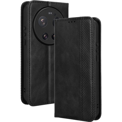Xiaomi Ретро Кожен Калъф за Xiaomi 17 Ultra 5G - Портфейл, Магнитен, Стойка, Слотове, 4 цвята