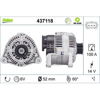 generátor VALEO 437118