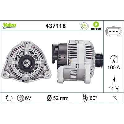generátor VALEO 437118