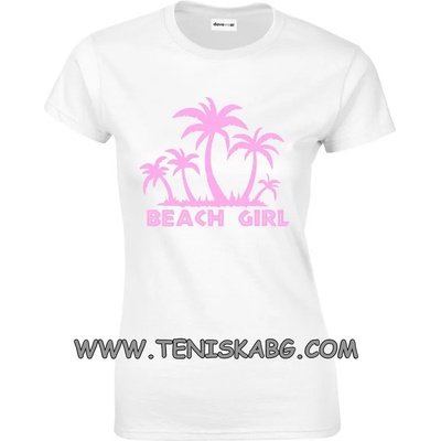 Fruit of the Loom Закачлива тениска - Beach girl 1