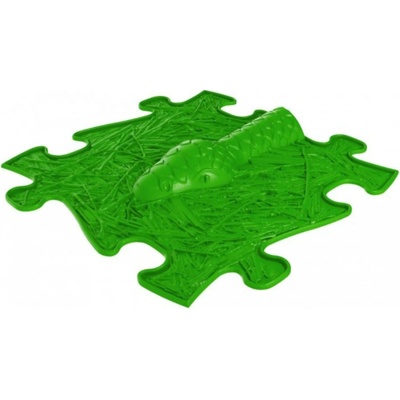 Muffik ortopedická podlaha Had hlava tvrdá Zelená