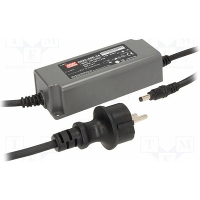 MEAN WELL OWA-60E-24 Napájecí zdroj: spínaný; LED; 60W; 24VDC; 2,5A; 90÷264VAC; IP67