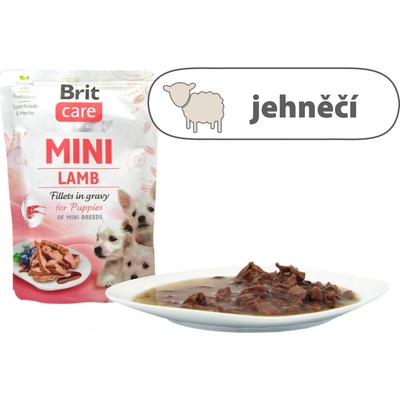 Brit Care Mini Puppy Lamb fillets in gravy 85 g