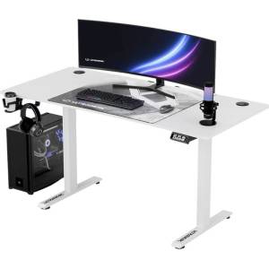 Ultradesk Гейминг бюро Ultradesk - Level V2, бяло (UDESK-LVA-WT) - digit