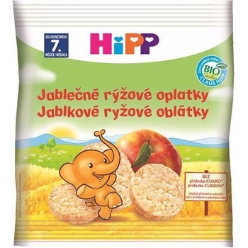 HIPP BIO Oplatky dětské rýžové jablkové 30 g