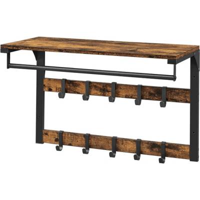 Sconto RACK hnedy/čierny
