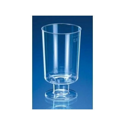 Plastový pohárek na dezerty na stopce - 100 ml - 5 ks – Zboží Mobilmania