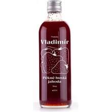 Vladimír Hustý sirup Jahoda 0,5 l