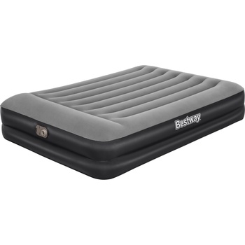 Bestway TriTech Надуваем матрак Double 203 x 152 x 46 cm с антимикробна повърхност и вградена електрическа помпа - 1 бр (67403)